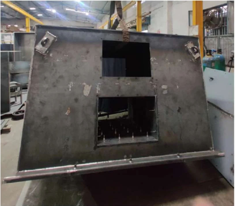 Air housing during fabrication